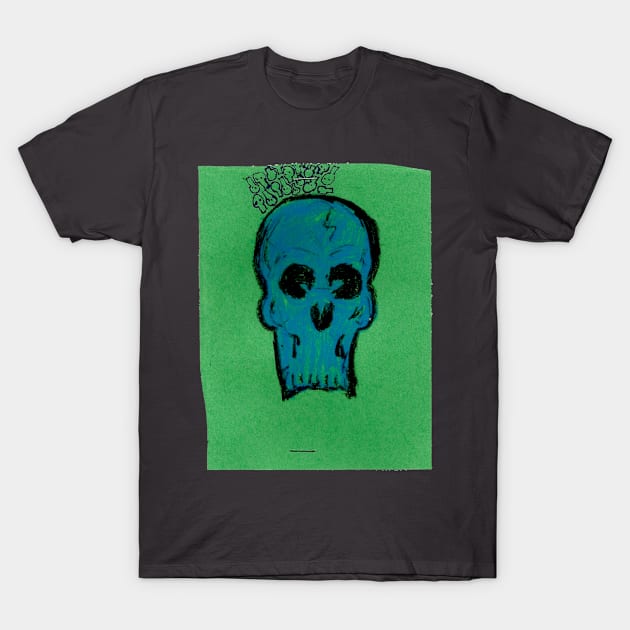 Blue Skull, hh5art T-Shirt by hh5art